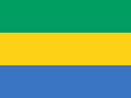 Знаме на Габон