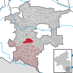 Läget för Klingenmünster i Landkreis Südliche Weinstraße