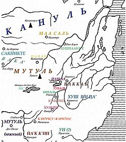Царство Ік': історичні кордони на карті