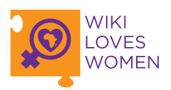 Official Wiki Loves Women logo for across Africa