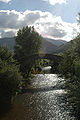 Pont d'estil roman suber Niva de las Aldudas (1661).