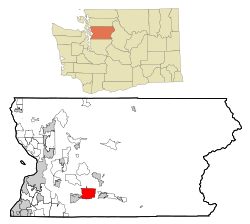 Elhelyezkedése Snohomish megyében