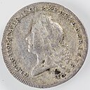 1/6 Taler Georg II. auf die Inauguration; Inschrift: VNIVERSITAS GEORGIA AVGVSTA QVOD FELIX FAVSTVMQVE SIT INAVGVRATA GOETTINGAE D•XVII•SEPTEMB: MDCCXXXVII (Georg-August-Universität die glücklich und gesegnet sein möge eingeweiht in Göttingen 17. September 1737)