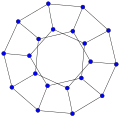 Skeleton of the dodecahedron