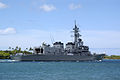 JS Ariake entering Pearl Harbor on 5 July 2006