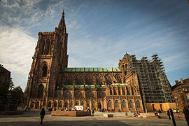 Catedrala Notre-Dame din Strasbourg.