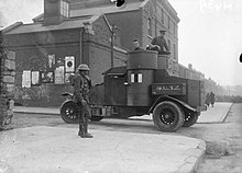 Austin britânico na Irlanda em 1920