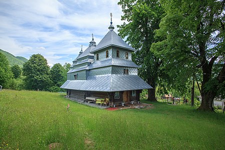 Bojko kerk van de aartsengel Michaël in Vyshka (1700)