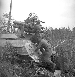 Panzerwerfer e Finland e 1944