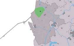 Location in the former Wûnseradiel municipality