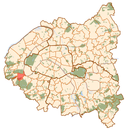 Kart over Sèvres
