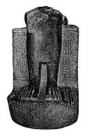 Sitting statue of the Divine Adoratrice of Amun, Amenardis I, daughter of pharaoh Kashta and queen Pebatjma. Cairo Museum (CG 42198)