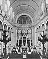 The synagogue interior; courtesy of the Jewish Encyclopedia