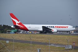Boeing 767-300ER der Qantas Freight