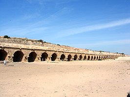 Aquaduct bij Caesarea