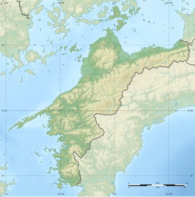 Voir sur la carte topographique de la préfecture d'Ehime
