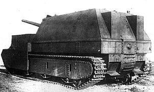 Avec blindage supplémentaire (SU-14-2) en 1940.