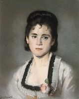 Retrato de Jeanne Gonzales, óleo sobre tela, de 1869 a 1870