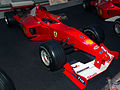 Ferrari F1-2000 von Rubens Barrichello (Museo Ferrari, Maranello)