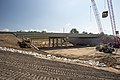 Image 18Construction along I-96 for the interchange with M-231 in July 2013 (from Michigan State Trunkline Highway System)