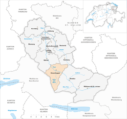 Ebnat-Kappel – Mappa