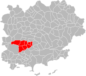 Localisation de Communauté de communes du Val d'Issole