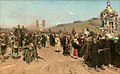 Ilja Repin: Påskeoptog i Kursk-regionen, 1880-1883
