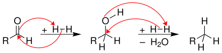 Nebenreaktion der Rosenmund-Reduktion