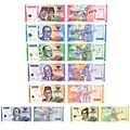 Image 33Many currencies, such as the Indonesian rupiah, vary the sizes of their banknotes by denomination. This is done so that they may be told apart through touch alone. (from Banknote)