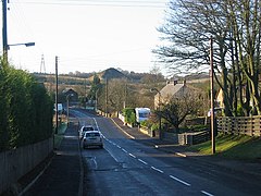 A road which runs through Standburn