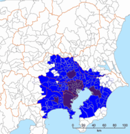 東京都市圏（都市雇用圏）