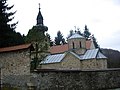 Vista exterior del famoso Monasterio de Tronoša