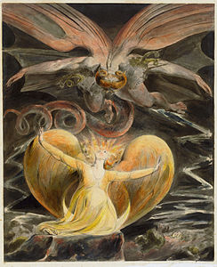 The Great Red Dragon and the Woman Clothed in the Sun (Der große Rote Drache und die Frau, mit der Sonne bekleidet