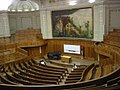 The Sorbonne amphitheater.