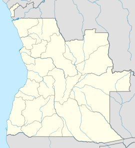 Malanje ubicada en Angola