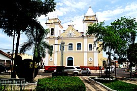Igreja de São Benedito, no centro da cidade