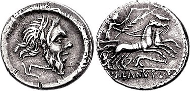 91 BC, D. Junius Silanus.