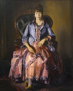 Emma in a Purple Dress (1920–23) Dallas Museum of Art