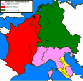En vertu du traité de Meerssen de 870, le territoire de l'Alsace actuelle échoit à Louis le Germanique