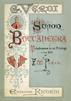 Obálka prvního vydání libreta z roku 1881