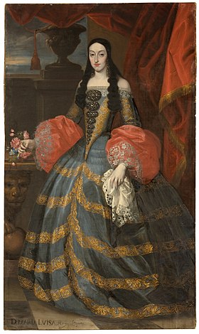 Портрет Марии Луизы, приписываемый кисти Яна ван Касселя-младшего[англ.], 1685—1690 года