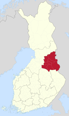 Kainuu sijainti Suomi.svg