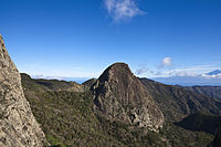 Vista del parque nacional de Garajonay