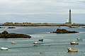 Le phare de l'île Vierge .