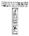 Quadrilingual inscription of Artaxerxes I on an Egyptian alabaster vase.[9][10]