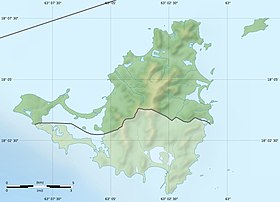 Voir sur la carte topographique de Saint-Martin