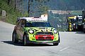 La Mini John Cooper Works WRC di Valeriy Gorban al Rally del Portogallo 2016.