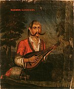 Картина «Максим Залізняк». 1858 р. Новомиргород, Херсонщина. Російський етнографічний музей