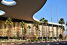 Exterior del Aeropuerto Marrakech-Menara.