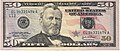 USD 50 bill front: Ulysses Grant